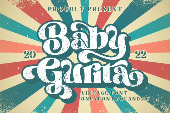 Baby Gurita: A Bold, Retro-Inspired Font for Modern Designers