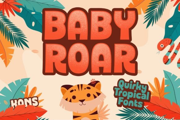 Baby Roar: A Whimsical Font for Creative Expression
