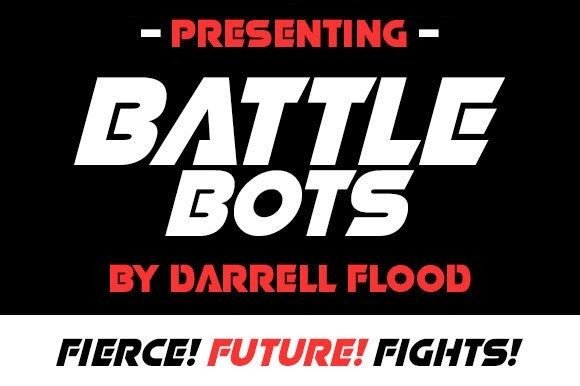 Battle Bots: A Futuristic Font for High-Tech Design