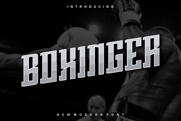 Boxinger: A Bold and Assertive Display Font for Modern Creativity