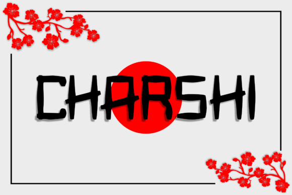 Charshi: A Modern Display Font for Authentic Branding