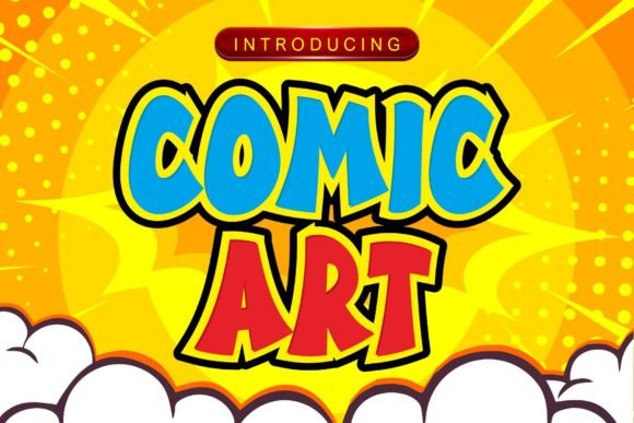 Comic Art: A Bold and Expressive Font