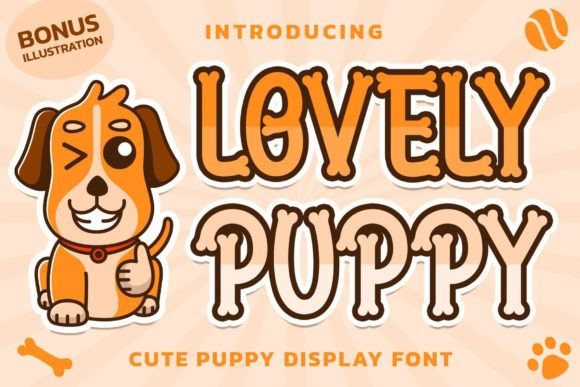 Discover the Charm of Lovely Puppy in Digital and Physical Design