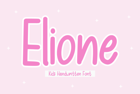 Elione: A Modern Display Font for Creative Excellence