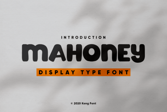 Mahoney: A Playful Font for Creative Projects