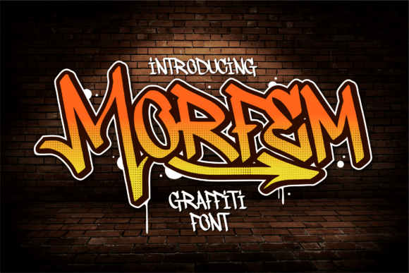 Morfem: A Versatile Graffiti-Style Font for Creative Expression