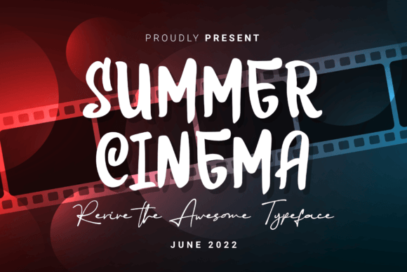 Summer Cinema: A Font That Brings the Heat