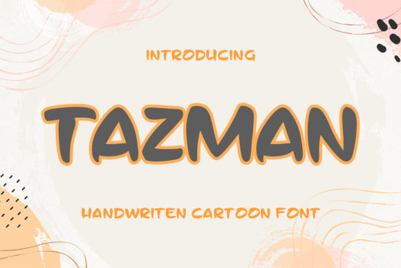 Tazman: The Chunky Display Font That Brings Energy to Your Projects