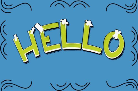 Untitle 123: A Playful Font for Creative Projects